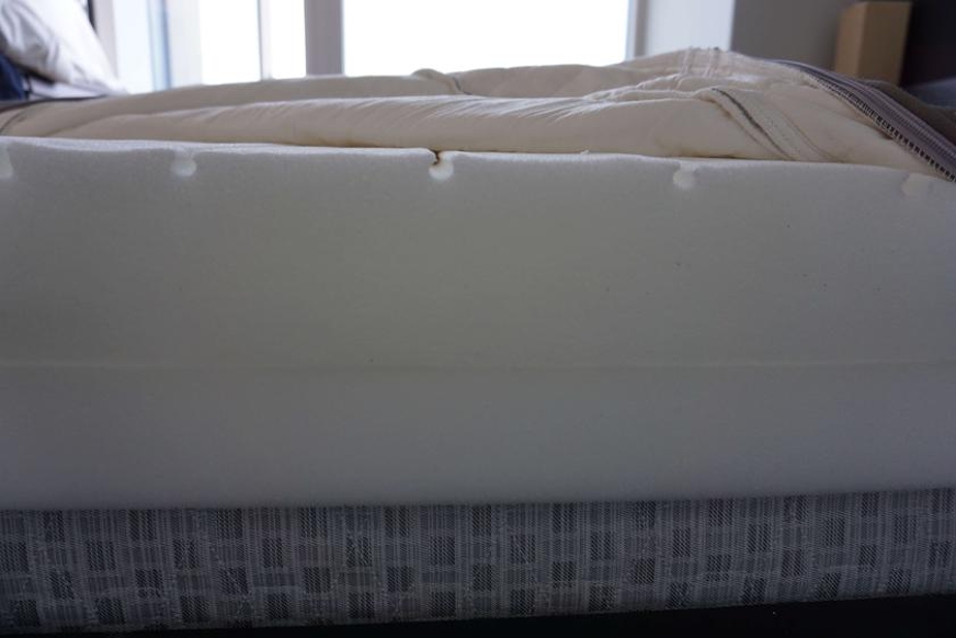 IKEA Morgedal matras opbouw